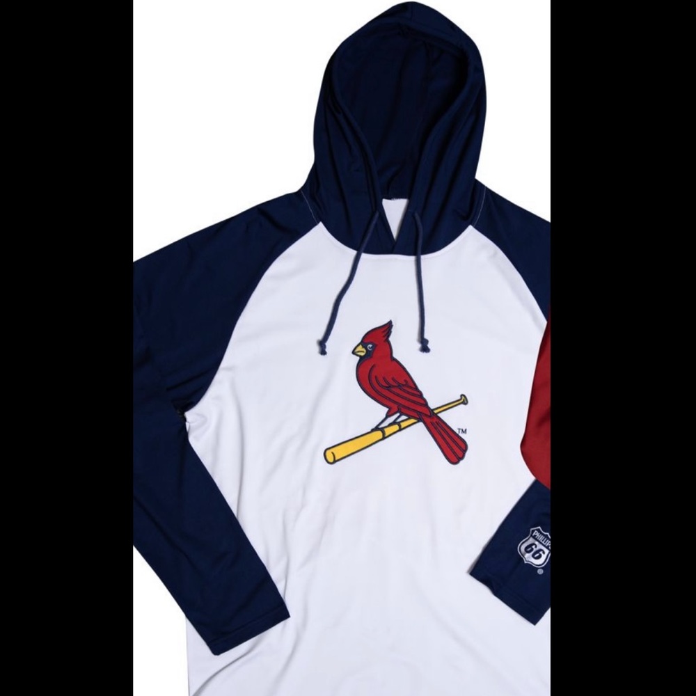 St. Louis Cardinals Long-Sleeve hooded pullover Presented by Phillips 66